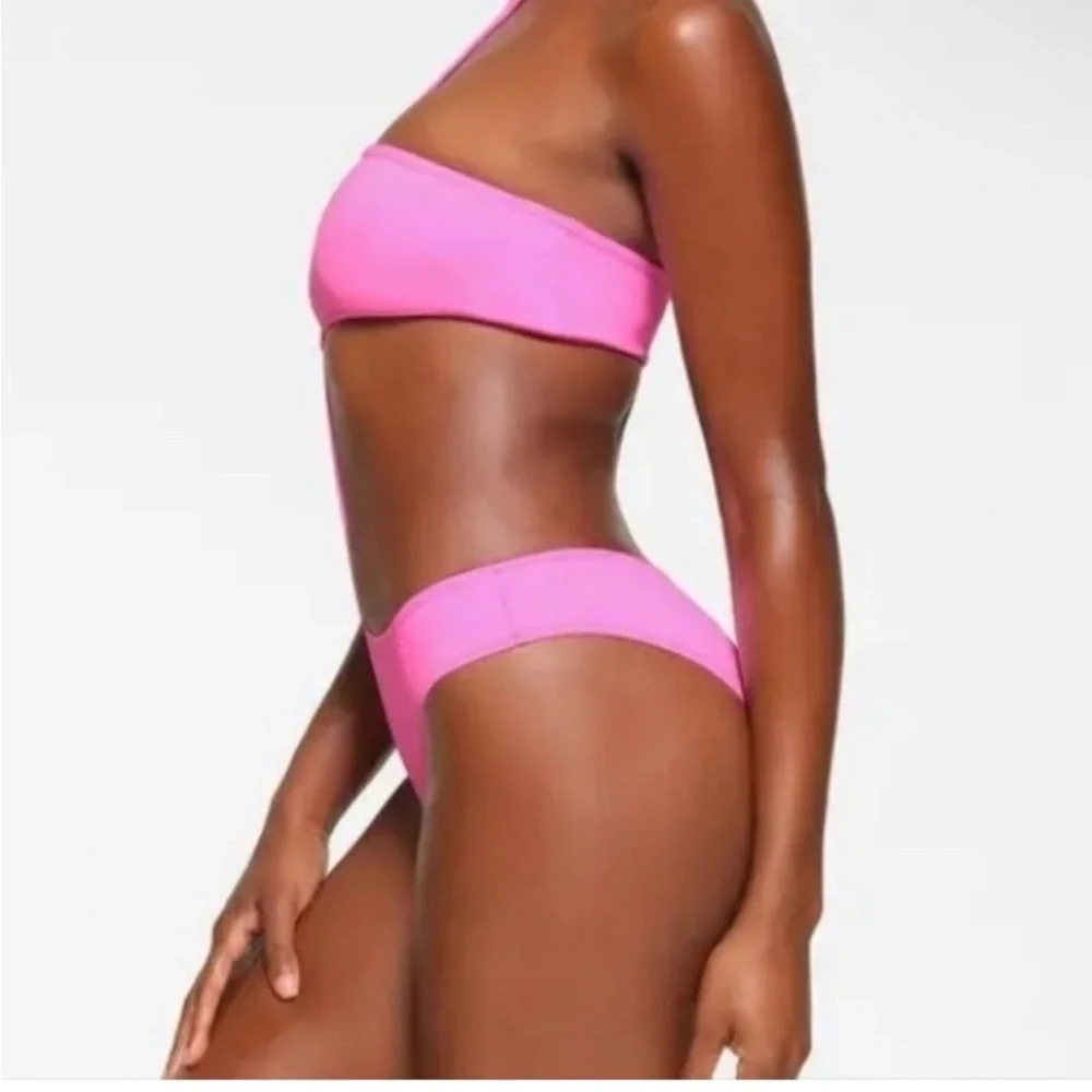SKIMS Taffy Cut Out Halter Monokini Swimsuit